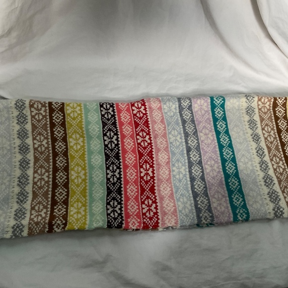 NWT Gap Fair Isle Infinity Scarf Wool Blend - Picture 3 of 6